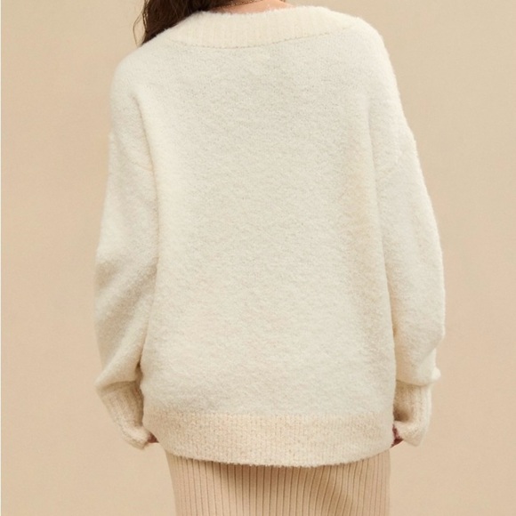 NWT Aerie Off-the-Shoulder Sweater - Picture 2 of 5